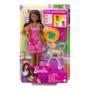 Imagem de Barbie Conjunto Adota Cachorrinhos Morena - Mattel