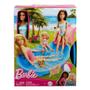 Imagem de Barbie Conjunto Piscina Glam Boneca Maiô Verde - Mattel