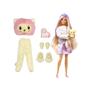 Imagem de Barbie Cutie Reveal Camisetas Fofas Leão Mattel HKR06
