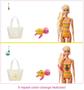 Imagem de Barbie Espuma Surpresa! Boneca & Pet + 25 Surpresas: Perfume, Roupas, Cabelo, Pulseira & Pingente Tema Abacaxi Ensolarado 3+ anos