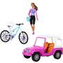 Imagem de Barbie Estate Bicicleta De Montanha Com Boneca HKB06 Mattel