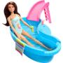 Imagem de Barbie Estate Piscina GLAM com Boneca Morena