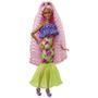 Imagem de Barbie Extra Deluxe Doll & Acessórios Conjunto com Pet, Mix & Match Peças para mais de 30 looks, várias juntas flexíveis, presente para crianças 3 anos de idade e up
