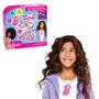 Imagem de Barbie Ez Glitz Bits Kit Para Fazer Colar Chaveiro C/ Spray
