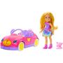 Imagem de Barbie Family Chelsea Boneca e Carro Do Urso HXN05 Mattel