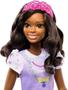 Imagem de Barbie Family Minha Primeira Boneca Negra 34Cm Mattel Hll20