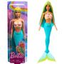 Imagem de Barbie Fantasy Sereias Com Cabelo Colorido HRR02 Mattel
