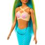 Imagem de Barbie Fantasy Sereias Com Cabelo Colorido HRR02 Mattel