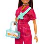 Imagem de Barbie Fashion Filme Deluxe Macacão Rosa HPL76 Mattel