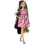 Imagem de Barbie Fashion Totally Hair DOLL Cabelo Colorido Coração Mattel HCM90