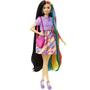 Imagem de Barbie Fashion Totally Hair DOLL Cabelo Colorido Coração Mattel HCM90