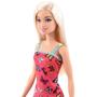 Imagem de Barbie Fashion Vestido Rosa Borboletas Mattel T7439