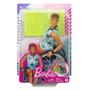 Imagem de Barbie Fashionista Boneco Ken Cadeira de Rodas 196 Mattel