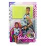 Imagem de Barbie Fashionista Ken Cadeira De Rodas - Mattel Hjt59