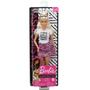 Imagem de Barbie Fashionistas 148 Loira Com Saia Curta Rosa GHW62 - Mattel