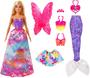 Imagem de Barbie GJK40 Dreamtopia Vestir boneca, fada e sereia, 3 a 7 anos, Multicolor