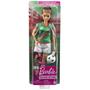 Imagem de Barbie Jogadora De Futebol Camisa Verde Mattel Hcn18