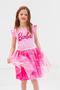 Imagem de Barbie Little Girls Vestido de Tule Rosa 5