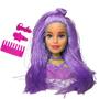 Imagem de Barbie mini busto styling head special hair