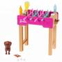 Imagem de Barbie Mini Playset com PETS Pebolim Mattel GRG75