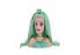 Imagem de Barbie Mini Styling Head Special Hair Verde Cabelo De Tricô