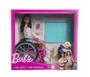Imagem de Barbie Morena Cadeira De Rodas e Cachorrinho - Mattel