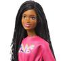 Imagem de Barbie Negra 30cm Brooklyn Saia Metálica Hgt14 - Mattel