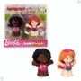 Imagem de Barbie Pack  Little People Ruiva e Negra HGP67 Fisher Price