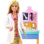 Imagem de Barbie Profissões Conjunto Médica - com Acessórios Mattel