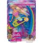 Imagem de Barbie Sereia Luzes Arco-irís GFL82 - Mattel