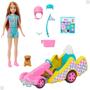 Imagem de Barbie Stacie Ao Resgate Com Veículo Go Kart Hrm08 - Mattel