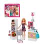 Imagem de Barbie Supermercado de Luxo c/ Boneca 3+ FRP01 Mattel