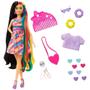 Imagem de Barbie Totally Hair Vestido Com Coração - Mattel HCM90