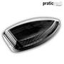 Imagem de Barca Boat com Tampa para Delivery Sushi Combinados Lanches Açaí Praticpack  - 500ml  27x14x4,5cm - 50 Unidades