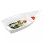 Imagem de Barca para Sushi Melamina 42cm Branca - Ideal Japonesa