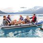 Imagem de Barco Bote Inflável Intex Excursion para 5 Pessoas até 600Kg 368x170x46cm com Remos Alumínio Cinza
