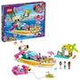 Imagem de Barco de brinquedo LEGO Friends Party Boat 41433 com 3 minibonecas