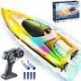 Imagem de Barco RC OSWIN HJ819 - 15+ MPH - Para Piscina e Lago - Com Luz LED