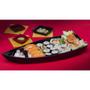 Imagem de Barco Sushi Vemplast M 1L Tropical Polipropileno Roxo