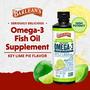 Imagem de Barlean's Key Lime Pie High Potency Omega 3 Fish Oil Supplements - 1500mg de Ômega 3 EPA/DHA para cérebro, coração, articulação e saúde imune - Todos os sabores de frutas naturais, não transgênicos, sem glúten - 16 onças