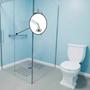 Imagem de Barra Alça Apoio 60cm Aço Inox Kit 2 Uni PCD Acessibilidade Cadeirante Idoso Gestante Suporte Evita Queda Anti Acidente Segurança Banheiro Box Corredo
