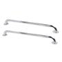 Imagem de Barra Alça Apoio 60cm Aço Inox Kit 2 Uni PCD Acessibilidade Cadeirante Idoso Gestante Suporte Evita Queda Anti Acidente Segurança Banheiro Box Corredo
