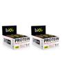 Imagem de Barra Bio2 Protein Alfarroba Kit Com 2 Dp 12X45G