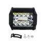 Imagem de Barra de Luz LED Offroad 12V/24V - Spot e Flood Combo para Caminhão, Carro, SUV, Barco e ATV