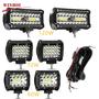 Imagem de Barra de Luz LED Offroad 4x4 12V/24V - Holofotes para Caminhão, Trator, Barco e SUV