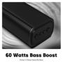 Imagem de Barra de Som Rythflo 40cm com Bluetooth, 60W e Bass Boost - Com Luzes