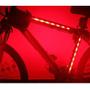 Imagem de Barra Fita Led Luz Bike bicicleta + Controle Segurança noite VERMELHO CBRN14286
