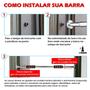 Imagem de Barra Fixa De Porta Para Exercício Flexão Exercício Funcional Treino