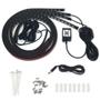 Imagem de Barra Led Neon Externo Fiat Siena 2008 2009 2010 2011 2012 RGB Embaixo Debaixo Tunning Top Controle Aplicativo App
