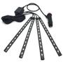 Imagem de Barra Led Neon RGB Interno BMW X5 2009 2010 2011 2012 2013 2014 Luz Interna Controle Tunning Automotivo Carro Barato